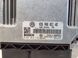 Volkswagen PASSAT B6 Centralina/modulo del motore 03G906021AB