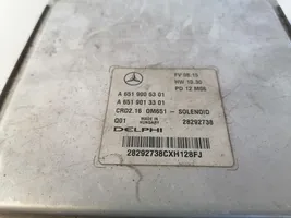 Mercedes-Benz E W212 Sterownik / Moduł ECU A6519005301