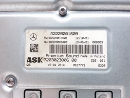 Mercedes-Benz S W222 Amplificateur de son A2229016901