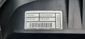Honda CR-V Spidometrs (instrumentu panelī) E43278100