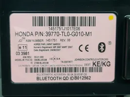 Honda Accord Moduł / Sterownik Bluetooth 39770TL0G010M1