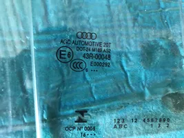 Audi Q5 SQ5 Szyba drzwi tylnych 