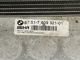 BMW X5 E70 Радиатор интеркулера 1751780932101
