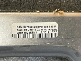 Audi A5 8T 8F Listwa szyby czołowej / przedniej 8F0853829F