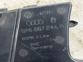 Audi Q5 SQ5 Revestimiento de la esquina del parachoques trasero 8R0807246A