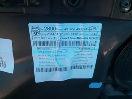 Seat Leon (5F) Etuoven verhoilu 5F4867012A
