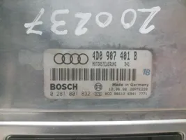 Audi A8 S8 D2 4D Centralina/modulo del motore 4D0907401