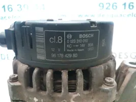 Citroen TEST Generatore/alternatore 0123310010