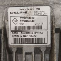 Renault Megane II Komputer / Sterownik ECU i komplet kluczy 8200334419