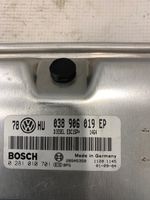 Volkswagen PASSAT B5.5 Sterownik / Moduł ECU 038906019EP