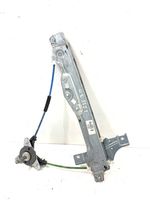 Peugeot 208 Rear door manual window regulator 9673153880