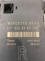 Mercedes-Benz E W211 Oven ohjainlaite/moduuli 2118208485