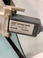 Audi A6 S6 C6 4F Mécanisme de lève-vitre avec moteur 4F0959801B