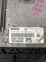 Toyota Verso-S Calculateur moteur ECU 0281017412