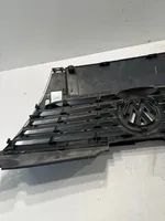 Volkswagen PASSAT B6 Front bumper upper radiator grill 3C0853651D