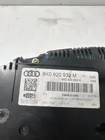 Audi A4 S4 B8 8K Speedometer (instrument cluster) 8K0920930M