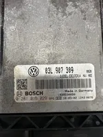 Volkswagen PASSAT B6 Moottorin ohjainlaite/moduuli 03L907309