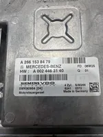 Mercedes-Benz A W169 Moottorin ohjainlaite/moduuli A2661538479
