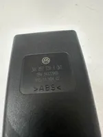 Volkswagen PASSAT B7 Middle seatbelt buckle (rear) 3AA857739B