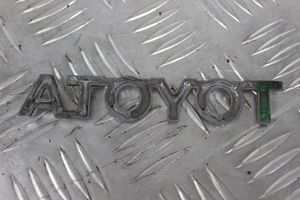 Toyota Yaris Emblemat / Znaczek tylny / Litery modelu 7531212320