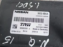 Nissan Qashqai Modulo di controllo del freno a mano 360324BA0A