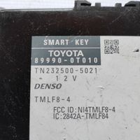 Toyota Venza Unité de commande / module de verrouillage centralisé porte 899900T010