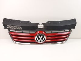 Volkswagen Transporter - Caravelle T5 Grille calandre supérieure de pare-chocs avant 7H5807101