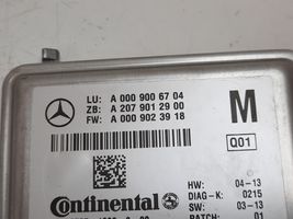 Mercedes-Benz E W212 Caméra pare-brise A0009006704