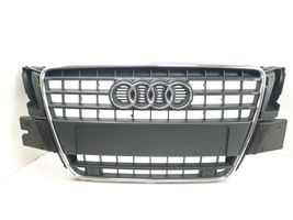 Audi A5 8T 8F Maskownica / Grill / Atrapa górna chłodnicy 