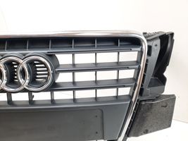 Audi A5 8T 8F Grille calandre supérieure de pare-chocs avant 