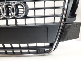 Audi A5 8T 8F Maskownica / Grill / Atrapa górna chłodnicy 