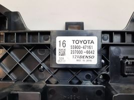 Toyota Prius+ (ZVW40) Oro kondicionieriaus/ klimato/ pečiuko valdymo blokas (salone) 5590047161