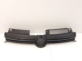 Volkswagen Golf VI Griglia superiore del radiatore paraurti anteriore 5K0853653