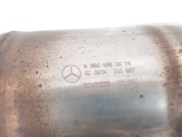 Mercedes-Benz Sprinter W906 Katalysaattori/FAP/DPF-hiukkassuodatin A9064902614