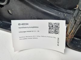 Volkswagen PASSAT B7 Ventiliatorių komplektas 1K0121207BC