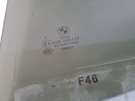 BMW 2 F46 Rear door window glass 43R000177