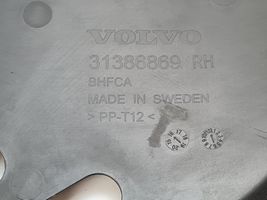 Volvo S90, V90 Ylempi jäähdyttimen ylätuen suojapaneeli 31386869