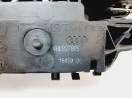 Audi A8 S8 D4 4H Klamka zewnętrzna drzwi tylnych 4H0837885