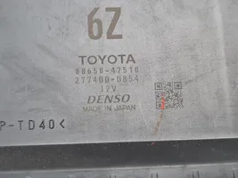 Toyota Prius (XW50) Module unité de contrôle climatisation 8865047510