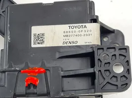 Toyota Verso Air conditioning/heating control unit 886500F320