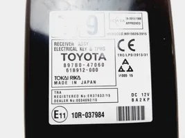 Toyota Prius (XW50) Altre centraline/moduli 897B047060