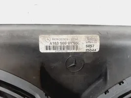 Mercedes-Benz ML W163 Elektryczny wentylator chłodnicy A1635000155