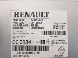 Renault Trafic III (X82) Radio/CD/DVD/GPS-pääyksikkö 281155653R