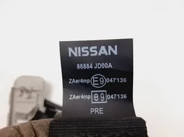 Nissan Qashqai Cintura di sicurezza anteriore 86884JD00A