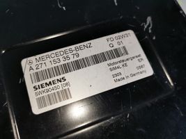Mercedes-Benz C W203 Motorsteuergerät/-modul A2711533579
