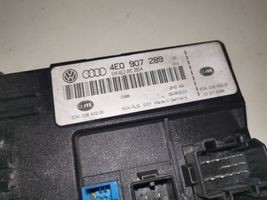 Audi A8 S8 D3 4E Comfort/convenience module 4E0907289