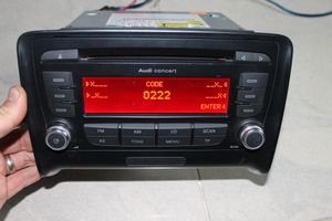 Audi TT TTS Mk2 Unidad delantera de radio/CD/DVD/GPS 8J0035186M