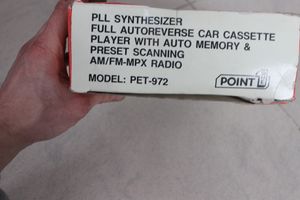 Mercedes-Benz E W124 Radio/CD/DVD/GPS-pääyksikkö PET972