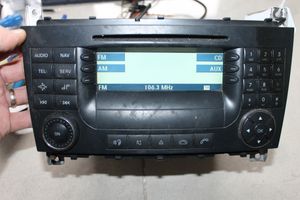Mercedes-Benz C W203 Unidad delantera de radio/CD/DVD/GPS A2038274142