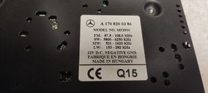 Mercedes-Benz ML W163 Unidad delantera de radio/CD/DVD/GPS A1708200386